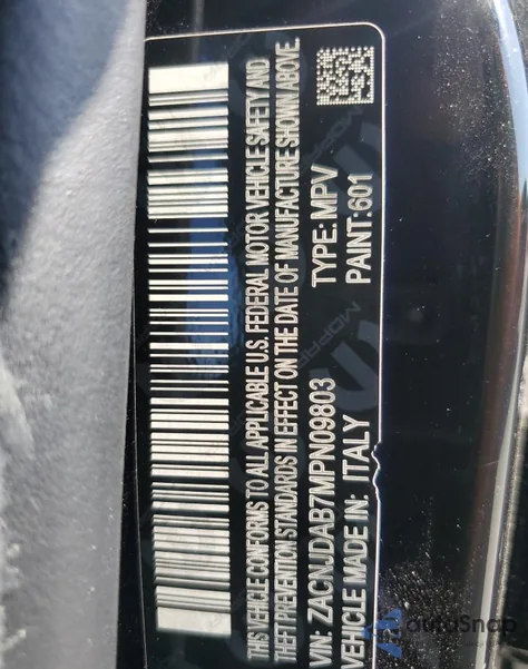 2021 Jeep Renegade Sport z USA, uszkodzony, nr VIN ZACNJDAB7MPN09803